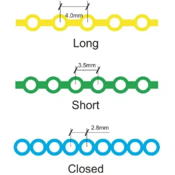 3B ORTHO-Power Chain-1roll/pk second