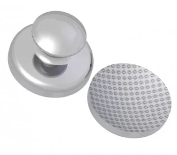 LINGUAL BUTTON - ROUND CURVED BASE second