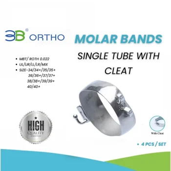 MOLAR BANDS -SINGLE-WITH CLEAT