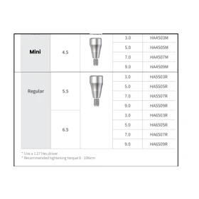 Healing Abutment