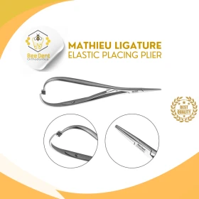Mathieu Ligature Elastic Placing Plier