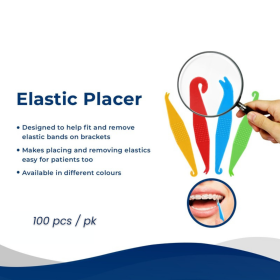 Orthodontic Elastic Placer