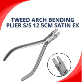 TWEED ARCH BENDING PLIER S/S 12.5CM SATIN EX