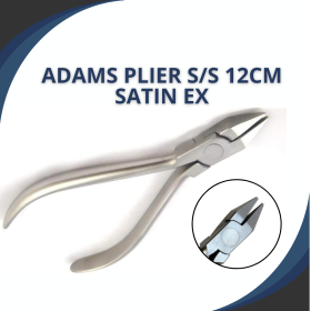 ADAMS PLIER S/S 12CM SATIN EX