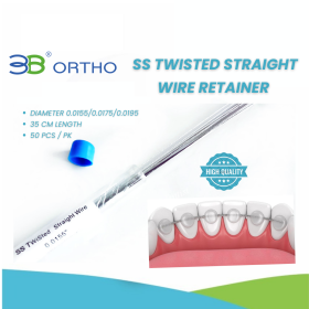 SS TWISTED STRAIGHT WIRE RETAINER