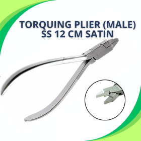 TORQUING PLIER (MALE) SS 12 CM SATIN