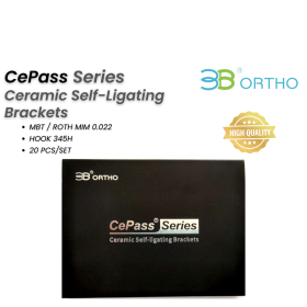 3B ORTHO-CePass Series-Ceramic Self ligating Brackets