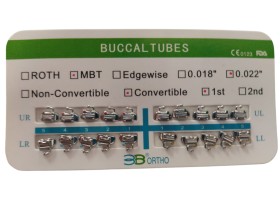 3B ORTHO -BUCCAL TUBES