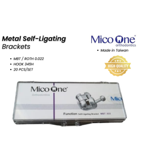 Self-Ligating Metal Brackets Mico One