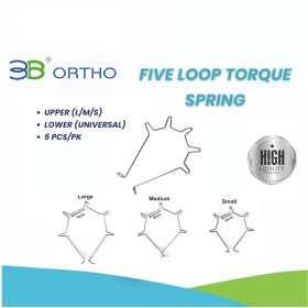 FIVE LOOP TORQUE SPRING