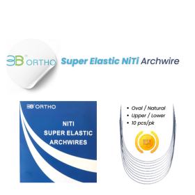3B ORTHO-NITI Super Elastic Archwires