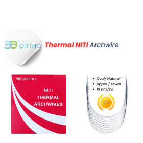 3B ORTHO -Thermal  NiTi Archwires- 10pcs/pk