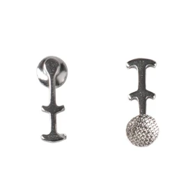 LINGUAL BUTTON- WITH MULTI-HOOK