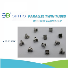 PARALLEL TWIN TUBES  WITH SELF LIATING CLIP