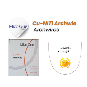 Mico One -Cu-NiTi Archwire - Universal Form 1pcs/pk