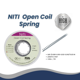 NITI  Open Coil Spring