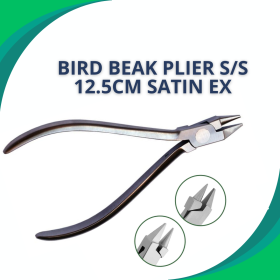 BIRD BEAK PLIER S/S 12.5CM SATIN EX