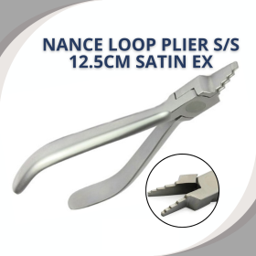 NANCE LOOP PLIER S/S 12.5CM SATIN EX