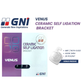 VENUS-P Ceramic Self-ligating Bracket