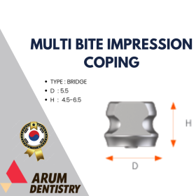 Multi Bite Impression Coping