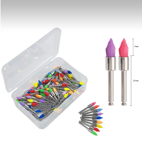Dental Polishing Brush  Type Rainbow 100Pcs/Box
