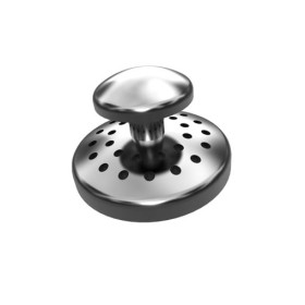 LINGUAL BUTTON -ROUND CURVED WITH  HOLLOW-OUT