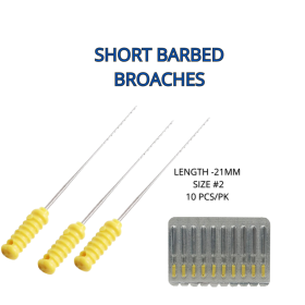 SHORT BARBED BROACHES