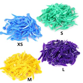 PLASTIC WEDGES 400PCS/BOX EACH COLOUR 100PCS