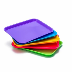 PLASTIC TRAY AUTOCLAVABLE 34*24cm - White