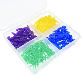 PLASTIC WEDGES 400PCS/BOX EACH COLOUR 100PCS