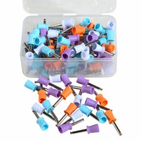 Dental Latch Tapered Rubber Bristle Polishing Cups
