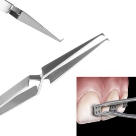 BRACKET TWEEZER 11CM